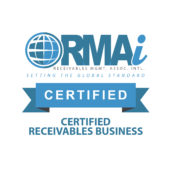 We are a RMAi Certified Receivables Business